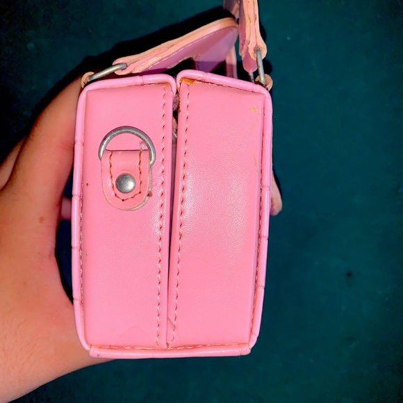 Mini Pink Heart Emblem Purse - Picture 3 of 7